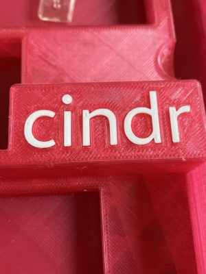 Cindr close up
